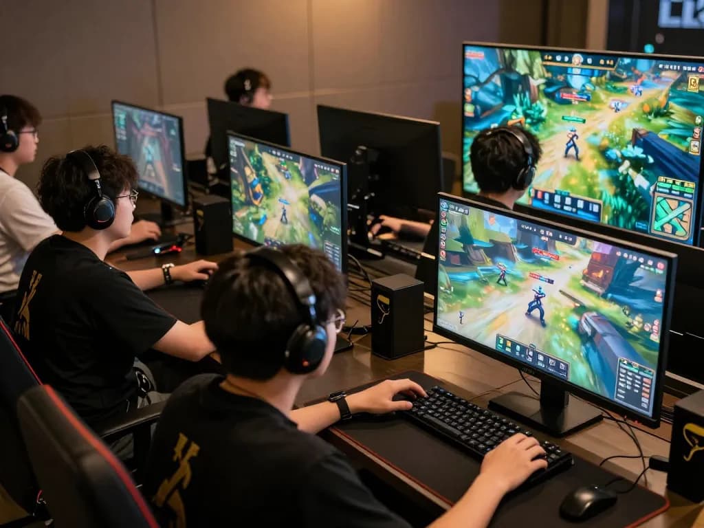 KPK100 players competing in an online tournament with vibrant game interfaces