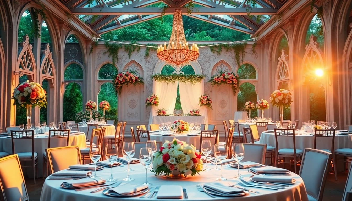 Experience the charm of the Best Wedding Venue Jacksonville with stunning floral arrangements.