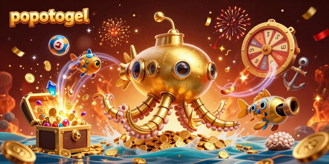 Experience thrilling wins with popotogel's vibrant lottery-themed underwater adventure.
