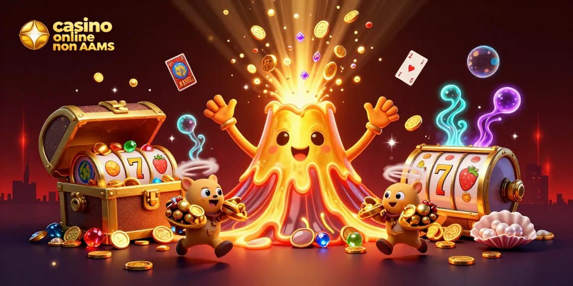 Gioca ai migliori slot nei casino online non AAMS e vinci tesori esplosivi mentre ti diverti!
