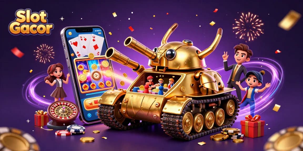 Menangkan Slot Gacor dengan gameplay menarik dan simbol keberuntungan yang berwarna-warni.