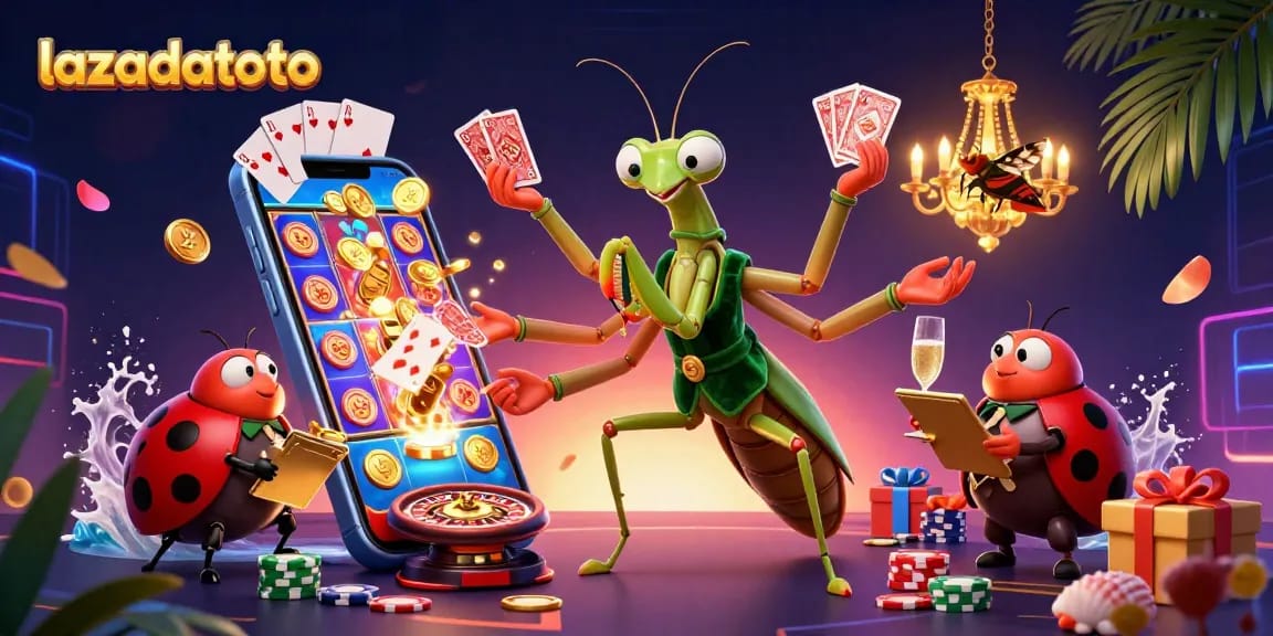 Engage with lazadatoto’s thrilling online casino experience featuring colorful games and dynamic characters.