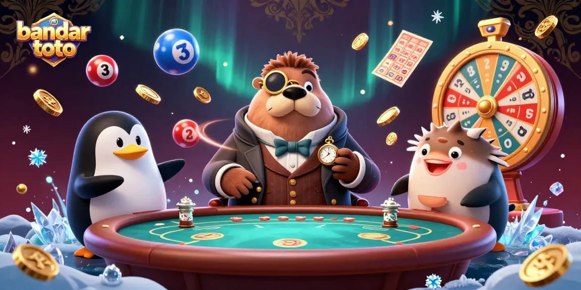 Experience thrilling bandar toto gameplay with dynamic elements in a vibrant underwater scene featuring a poker table.