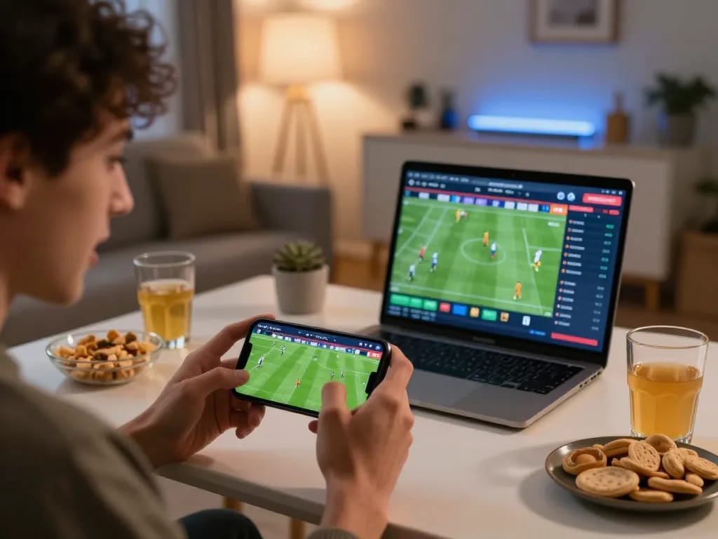 Place live bets on competitive odds at daftar slot online mposport via smartphone in a cozy home setting.