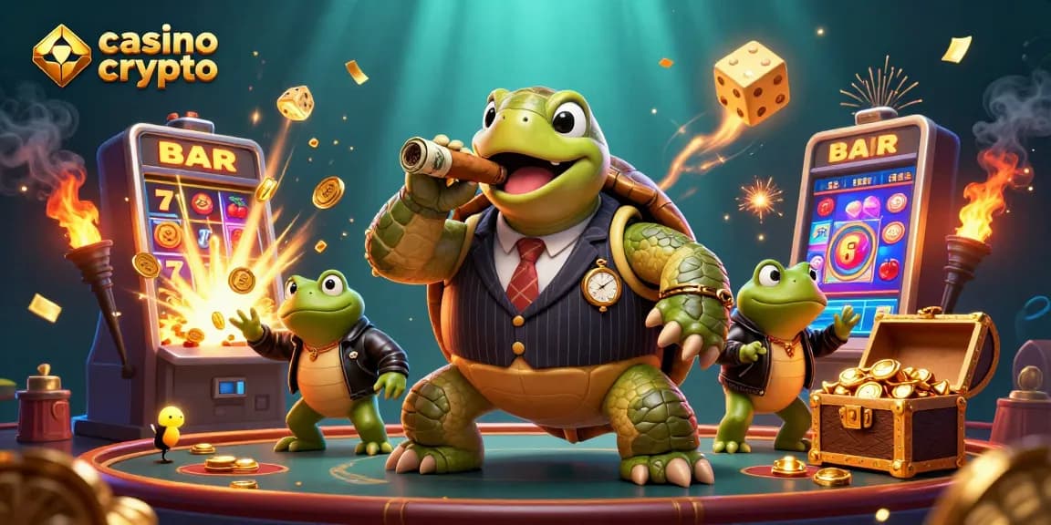 Jouez sur un casino crypto fascinant avec des serpents géants et des machines à sous animées.