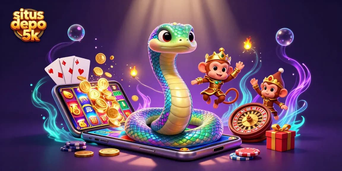 Menangkan pengalaman bermain di situs depo 5k dengan grafis slot yang memukau dan interaksi menarik.