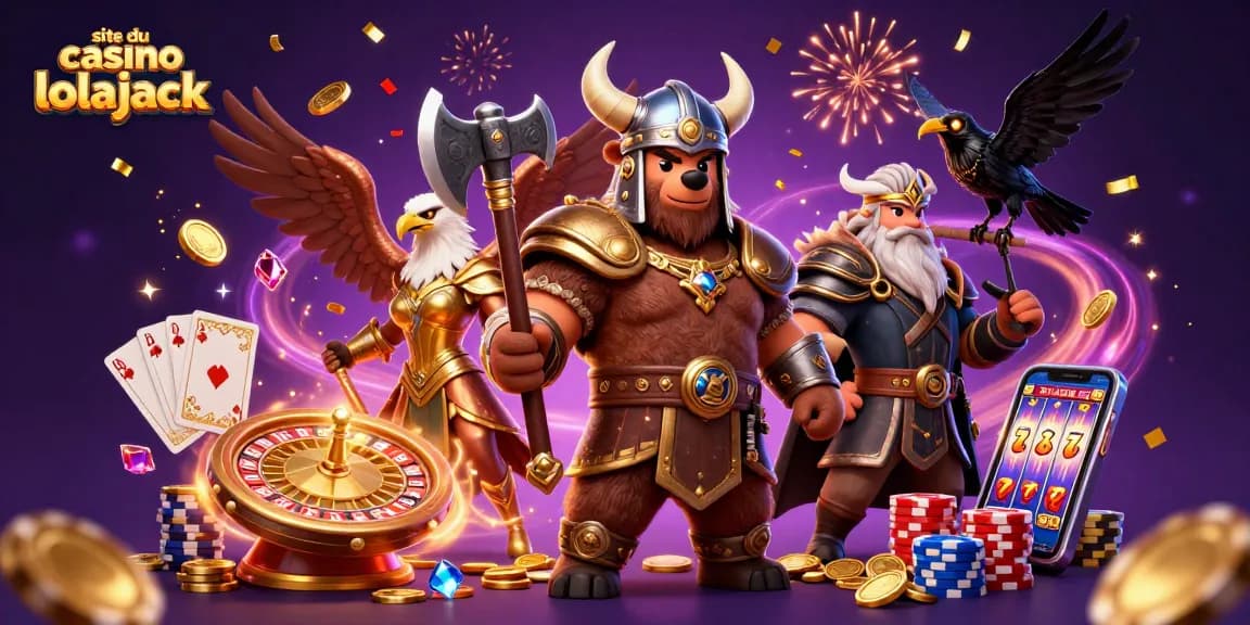 Découvrez les jeux captivants sur le site du casino lolajack avec des machines à sous et des roulettes.