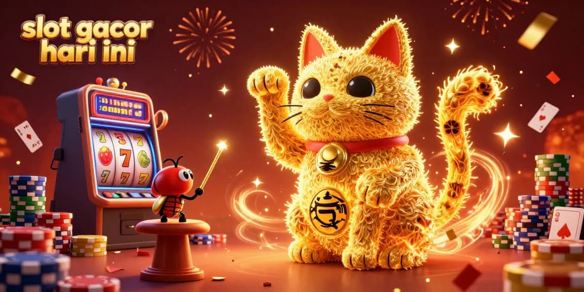 Menangkan jackpot dengan slot gacor hari ini di kasino online terpercaya!