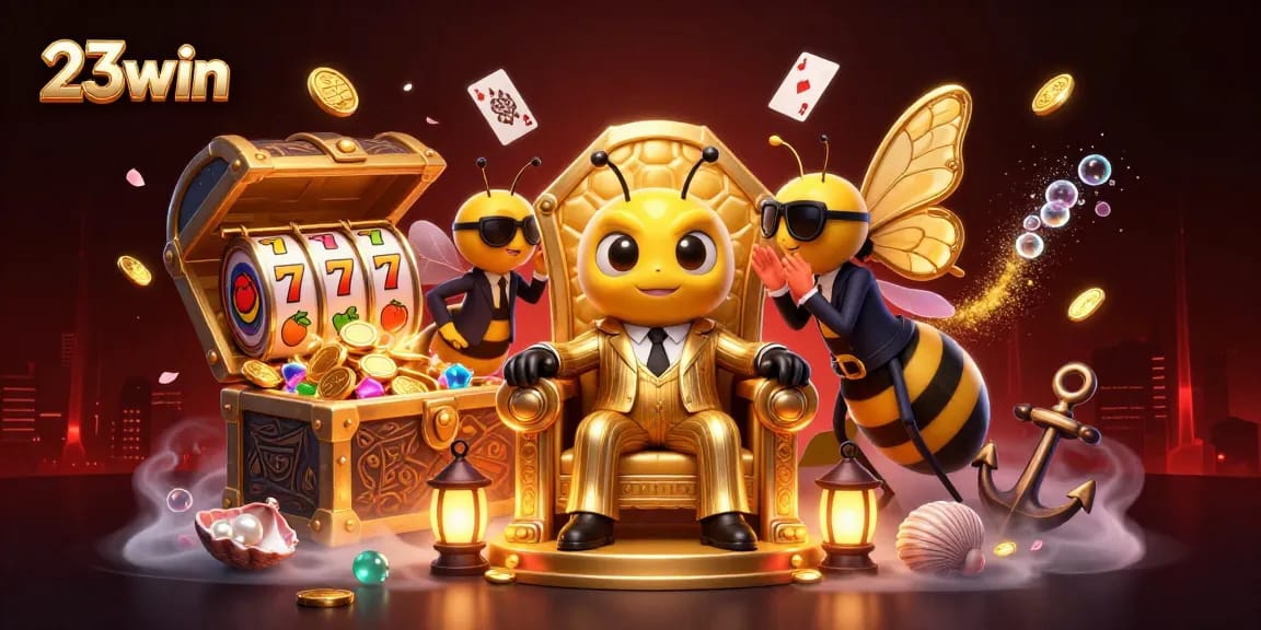 Experience thrilling gameplay at 23win with vibrant slots featuring lucky 7s and fruit symbols.
