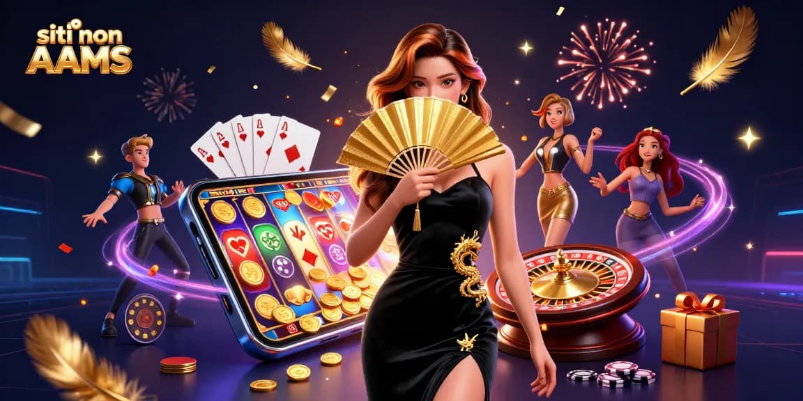 Vivi un'esperienza di gioco entusiasmante sui siti non AAMS con giochi di slot 3D e un'atmosfera di lusso nei casinò.