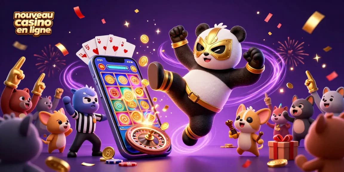 Découvrez l'excitation du nouveau casino en ligne avec des visuels vibrants et des personnages captivants !