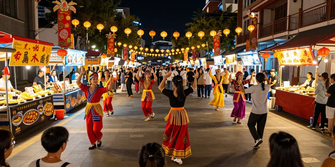 Explore the vibrant lifestyle at https://hanadultalk.com showcasing Asian culture with colorful festival scenes.