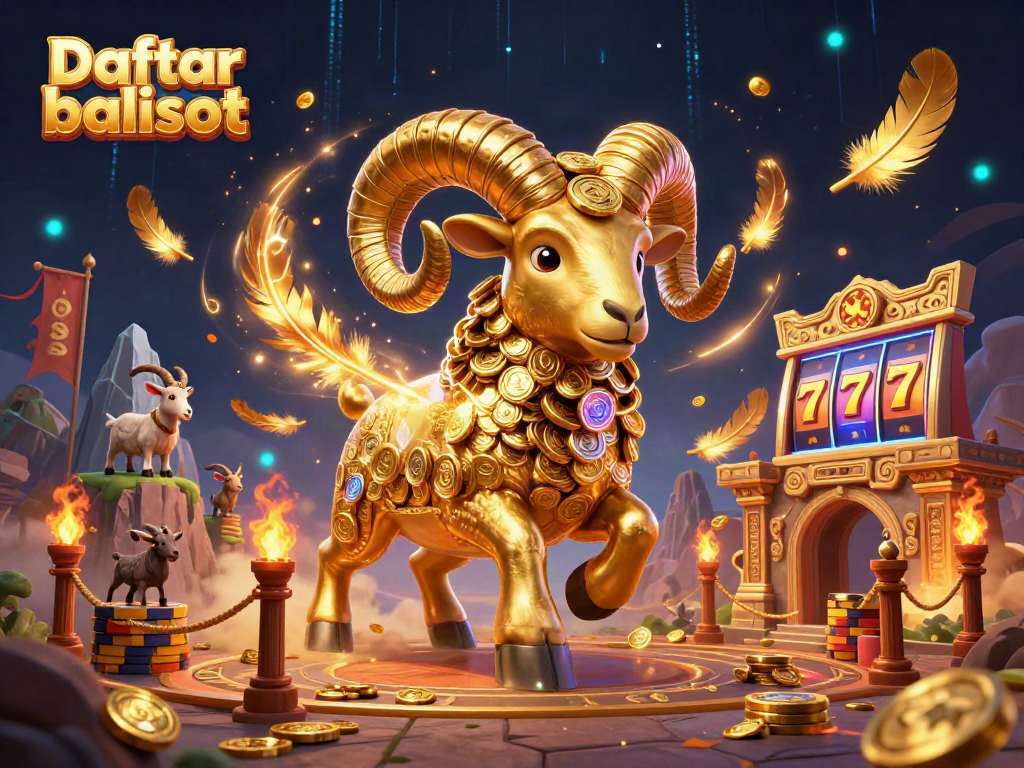 Experience the thrill of gambling with the vibrant Daftar balisot illustration featuring dynamic characters and symbols.