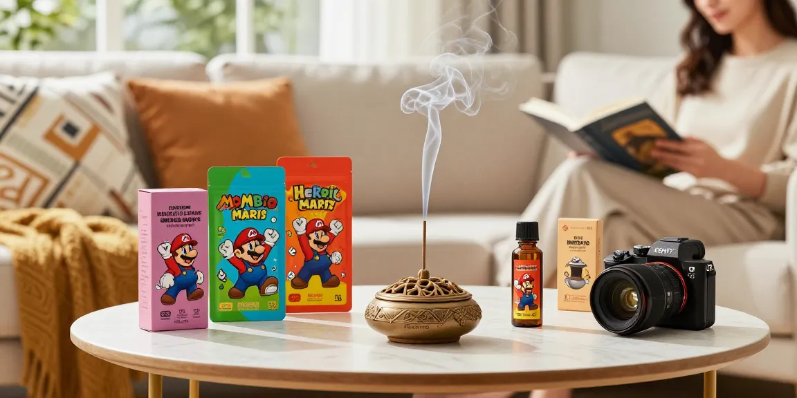 Experience the essence of relaxation with Zombie Mario herbal incense 5g, enhancing your home ambiance.