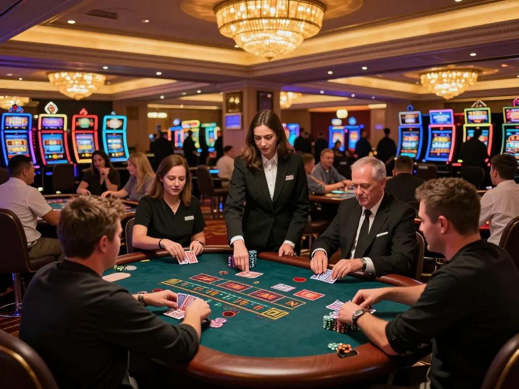 Experience the thrill at trang chủ mm88 with exciting blackjack gameplay and vibrant casino atmosphere.