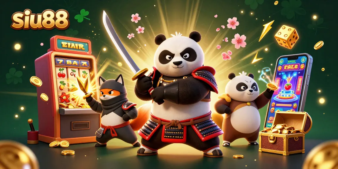 Swing into winning moments with siu88's thrilling slot games and vibrant animated characters.